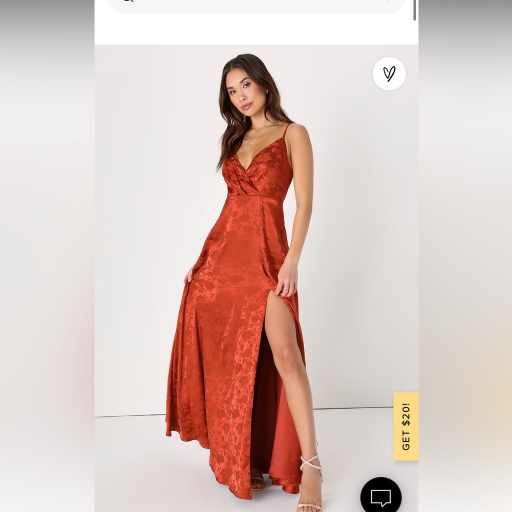 Satin dress